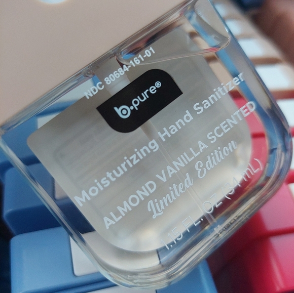 New 4 Pcs Moisturizing HAND Sanitizer Blueberry Mocha Cherry Vanilla B PURE - Picture 3 of 5